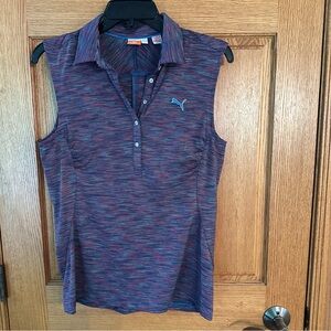 Cobra Puma Golf Dry Cell sleeveless polo. Size Medium